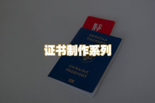 证书制作系列